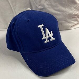 NWT MLB Los Angeles Dodgers Blue Cap with White Logo